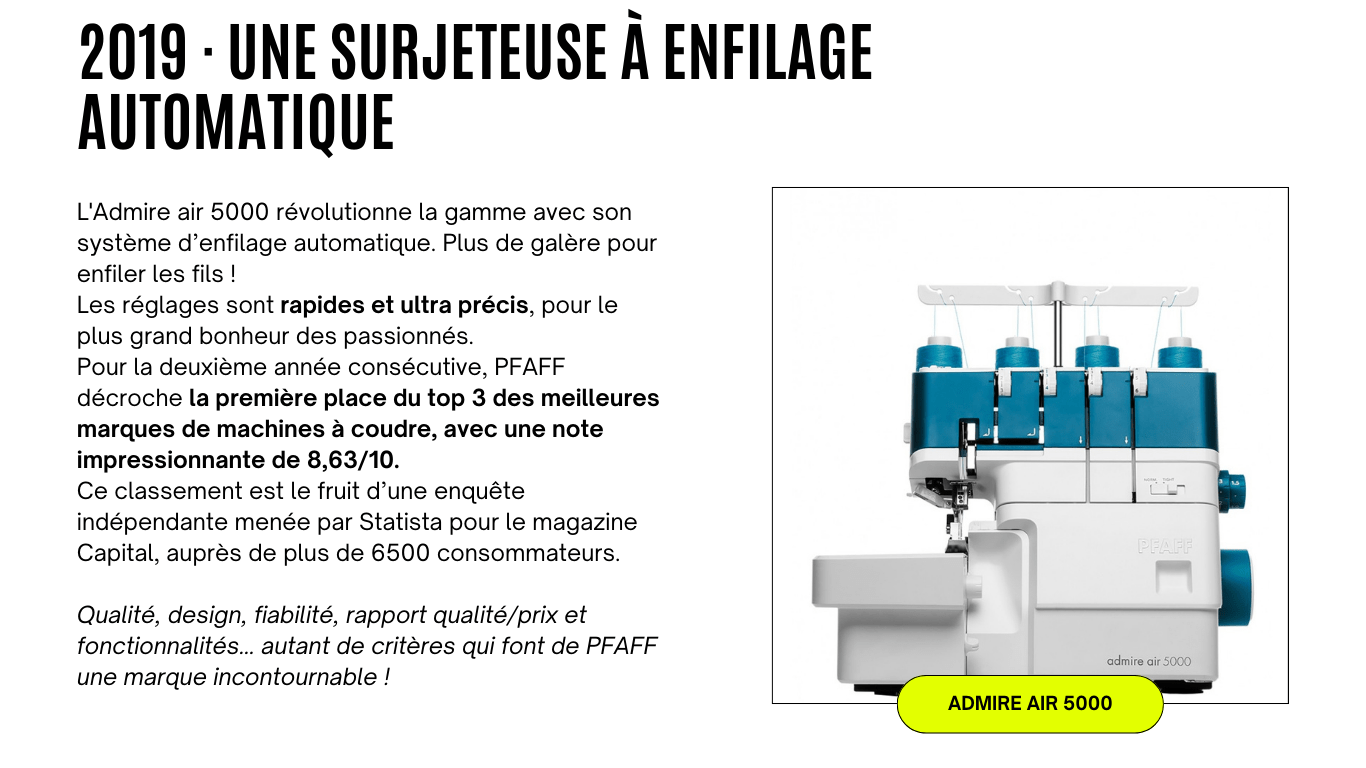 Histoire marque Pfaff